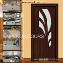 Rumania, puerta, puerta de cristal del PVC, película del PVC puerta HDF PVC